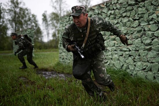 Combat Reconnaissance Excellence competition in Novosibirsk Region