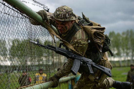 Combat Reconnaissance Excellence competition in Novosibirsk Region