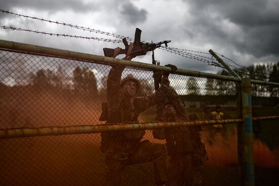Combat Reconnaissance Excellence competition in Novosibirsk Region