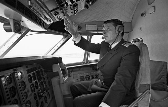 Soviet test pilot Arseny Kolosov