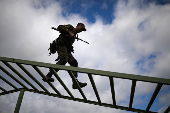 Combat Reconnaissance Excellence competition in Novosibirsk Region