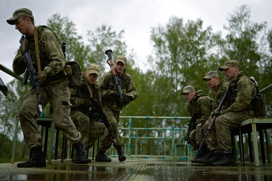 Combat Reconnaissance Excellence competition in Novosibirsk Region