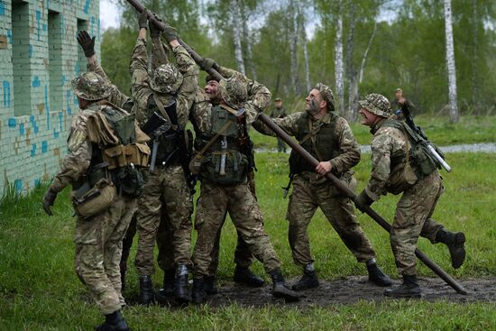 Combat Reconnaissance Excellence competition in Novosibirsk Region