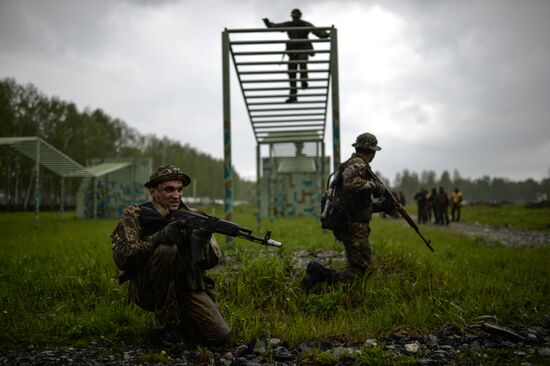 Combat Reconnaissance Excellence competition in Novosibirsk Region