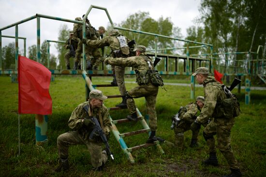 Combat Reconnaissance Excellence competition in Novosibirsk Region