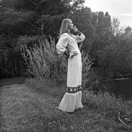 Folk motifs in latest fashion