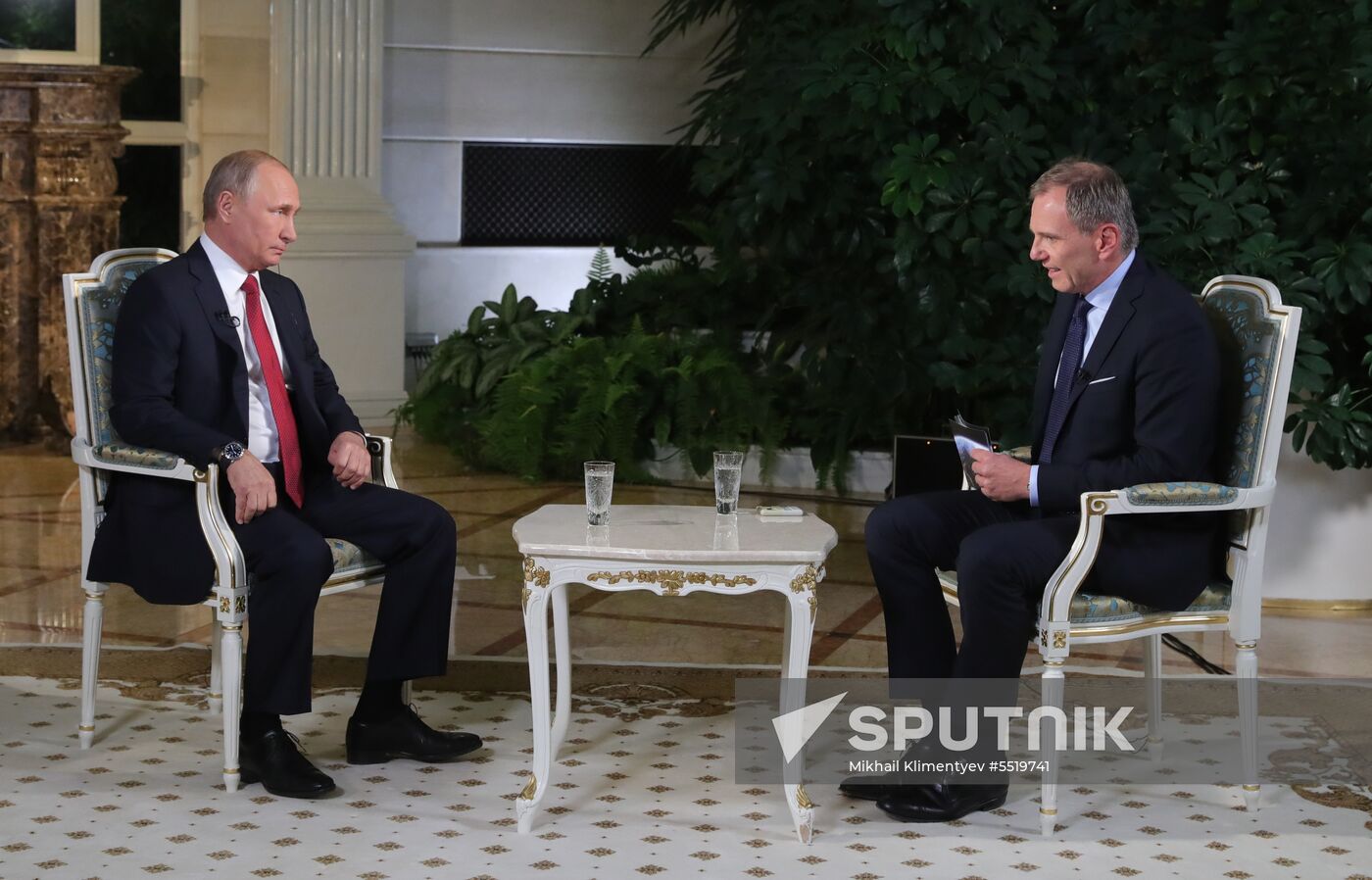 President Putin gives interview to Austrian ORF TV channel