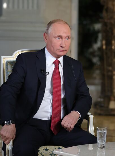 President Putin gives interview to Austrian ORF TV channel