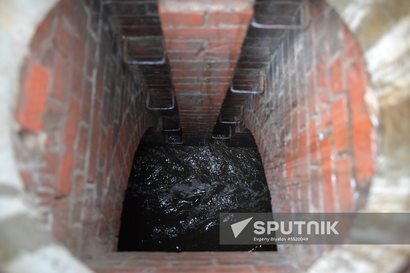 Storm sewers in Moscow