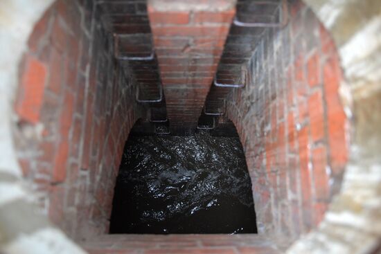 Storm sewers in Moscow