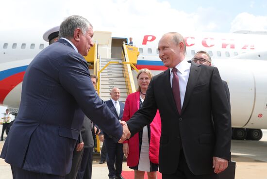 Vladimir Putin pays working visit to Austria