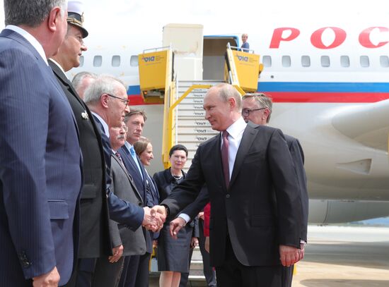 Vladimir Putin pays working visit to Austria