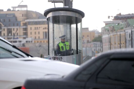 New traffic police posts