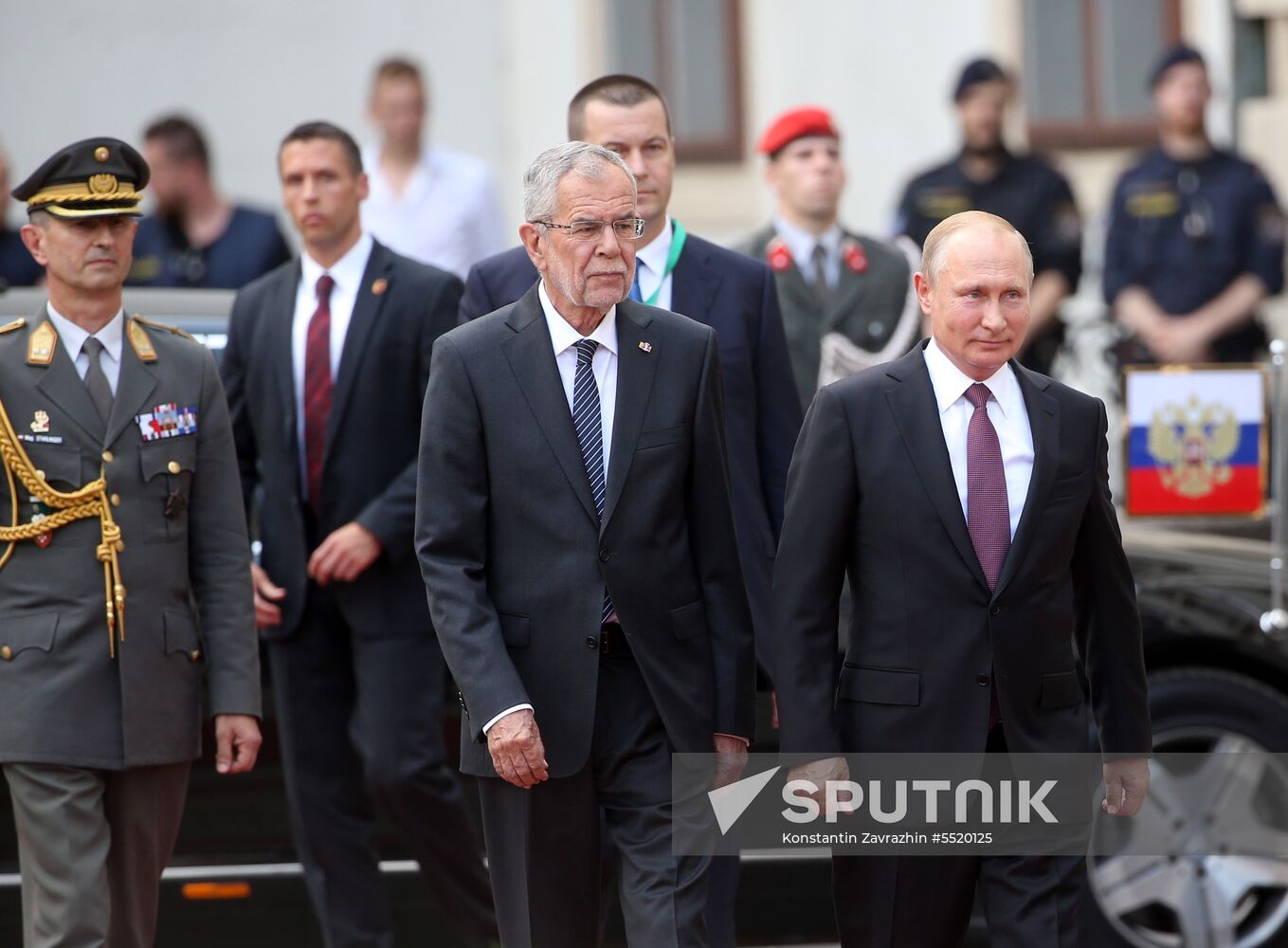 Vladimir Putin pays working visit to Austria