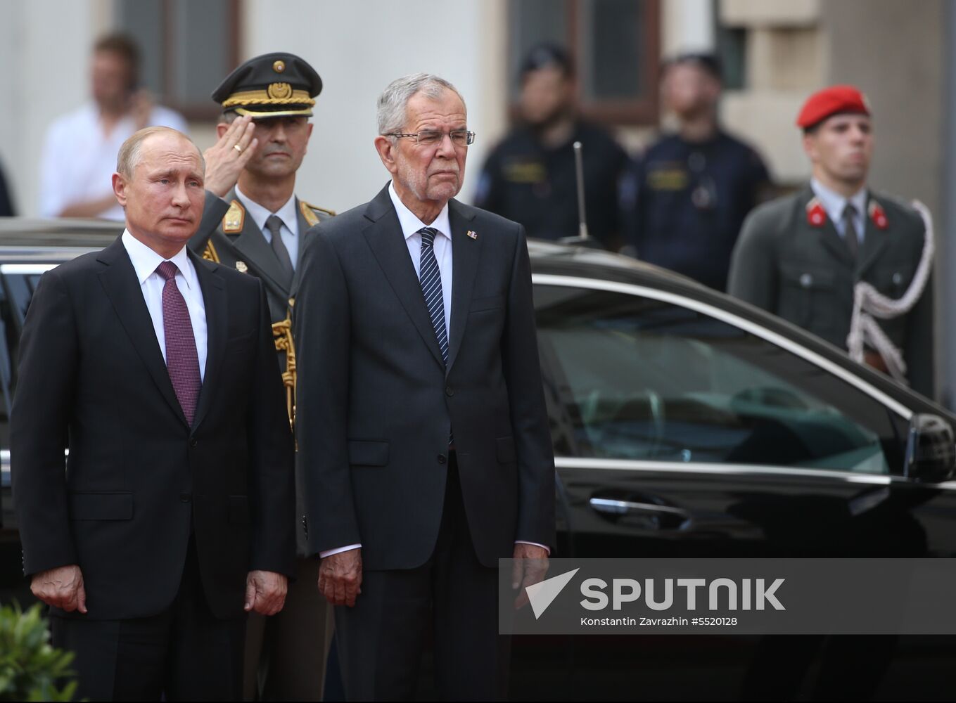 Vladimir Putin pays working visit to Austria