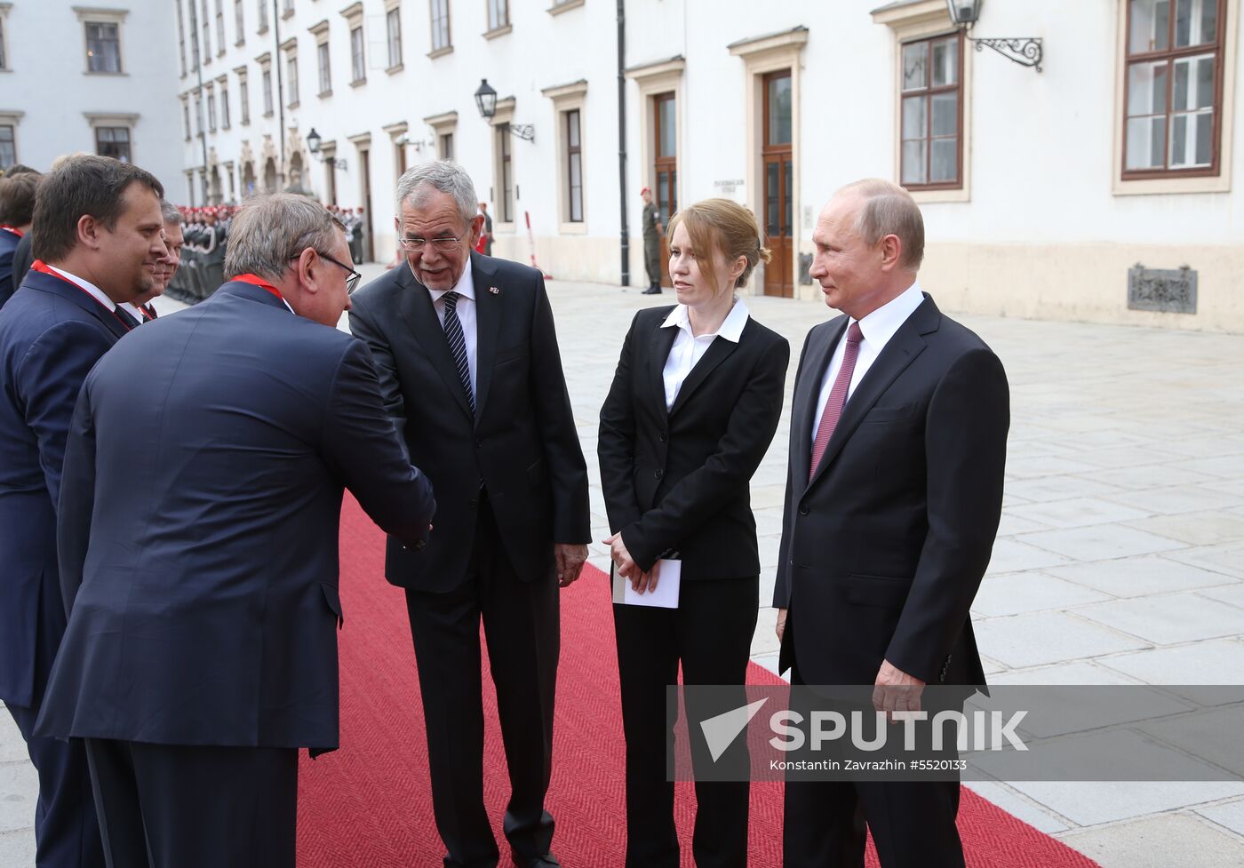 Vladimir Putin pays working visit to Austria