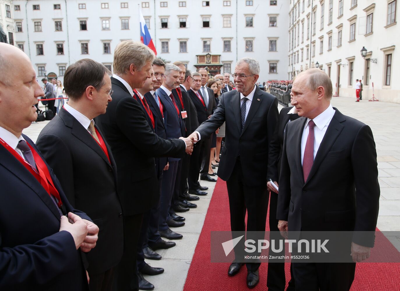 Vladimir Putin pays working visit to Austria