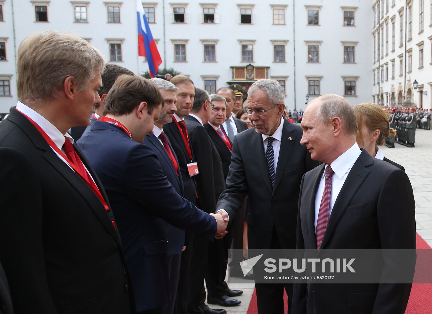 Vladimir Putin pays working visit to Austria