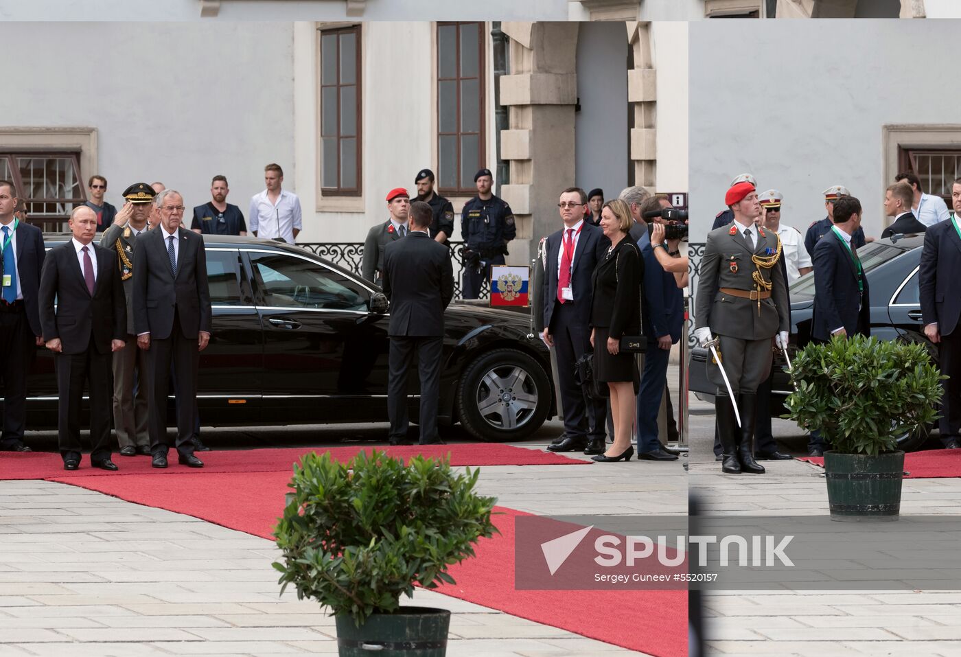 Vladimir Putin pays working visit to Austria