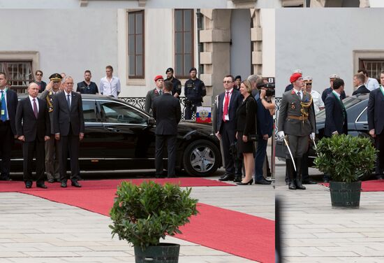 Vladimir Putin pays working visit to Austria