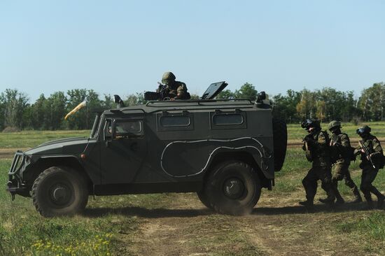 Flight and tactical drill in Rostov Region