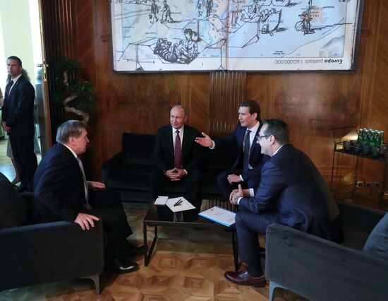 Vladimir Putin pays working visit to Austria