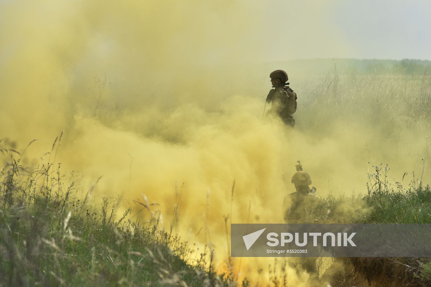 Military drill in Lviv Region