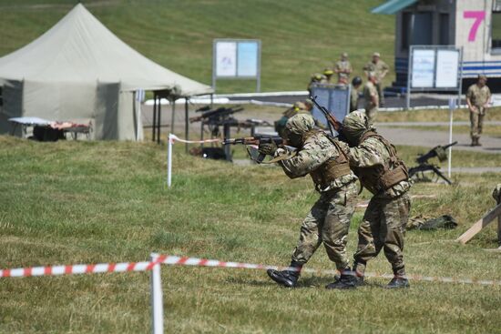 Military drill in Lviv Region