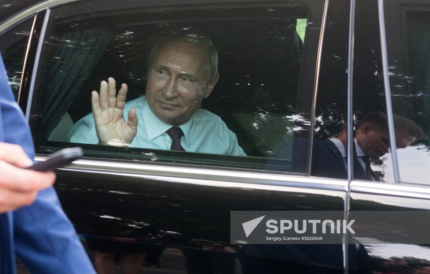 Vladimir Putin pays working visit to Austria