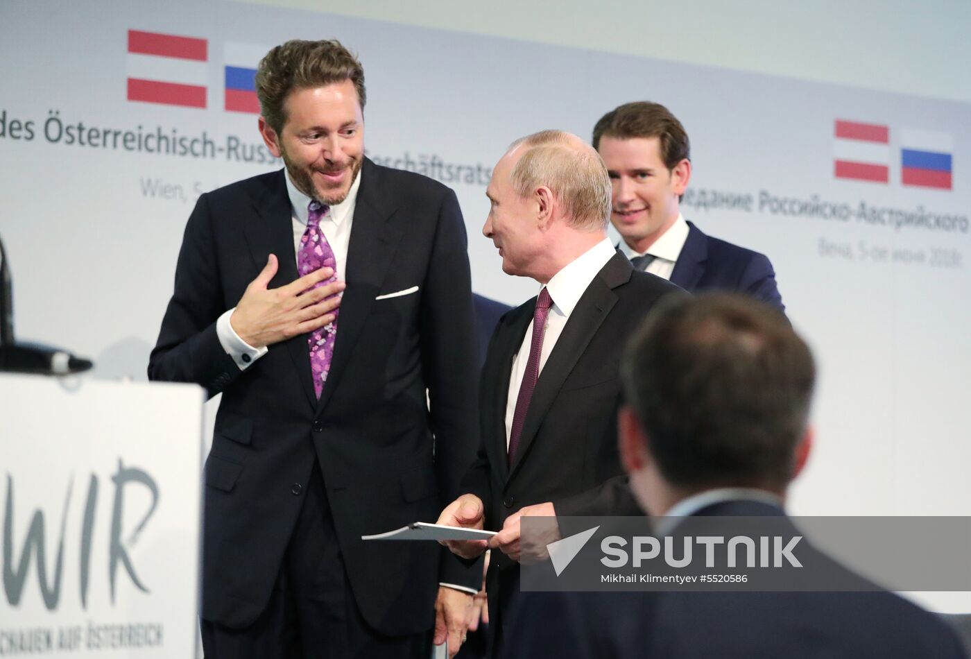Vladimir Putin pays working visit to Austria