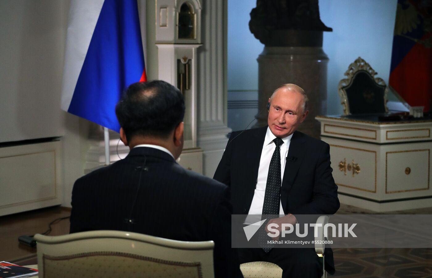 President Vladimir Putin interviewed by China Media Group
