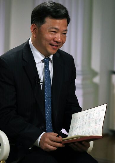 President Vladimir Putin interviewed by China Media Group