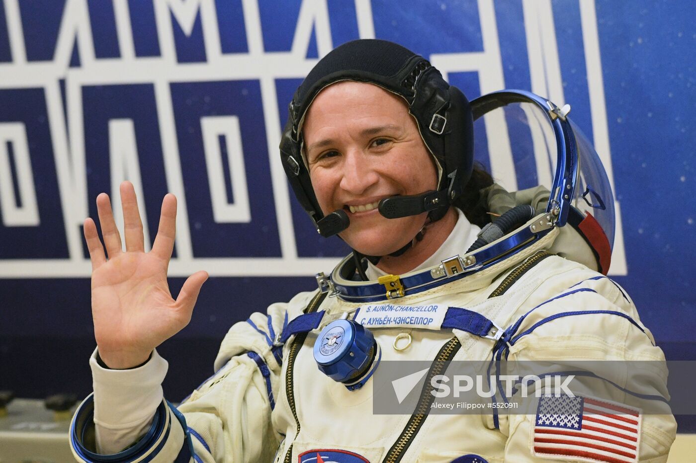 Launch of Soyuz MS-09 manned spacecraft with members of extended ISS Expedition 56/57