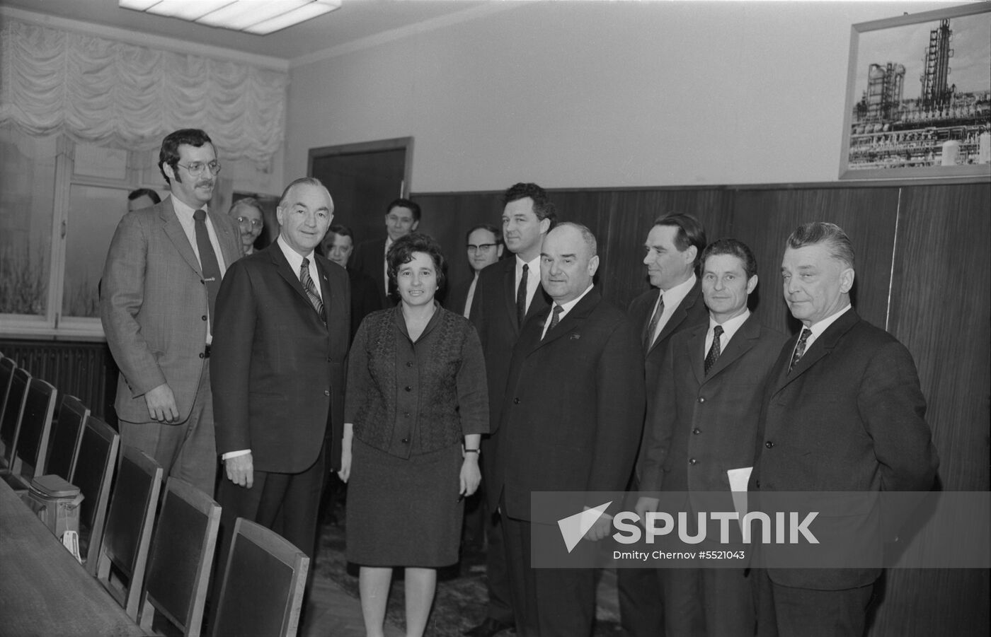 US Secretary of Commerce Maurice Stans visits USSR