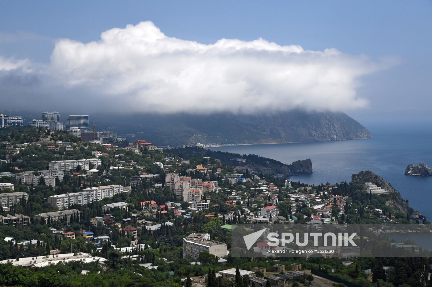 Mount Ayu-Dag in Crimea