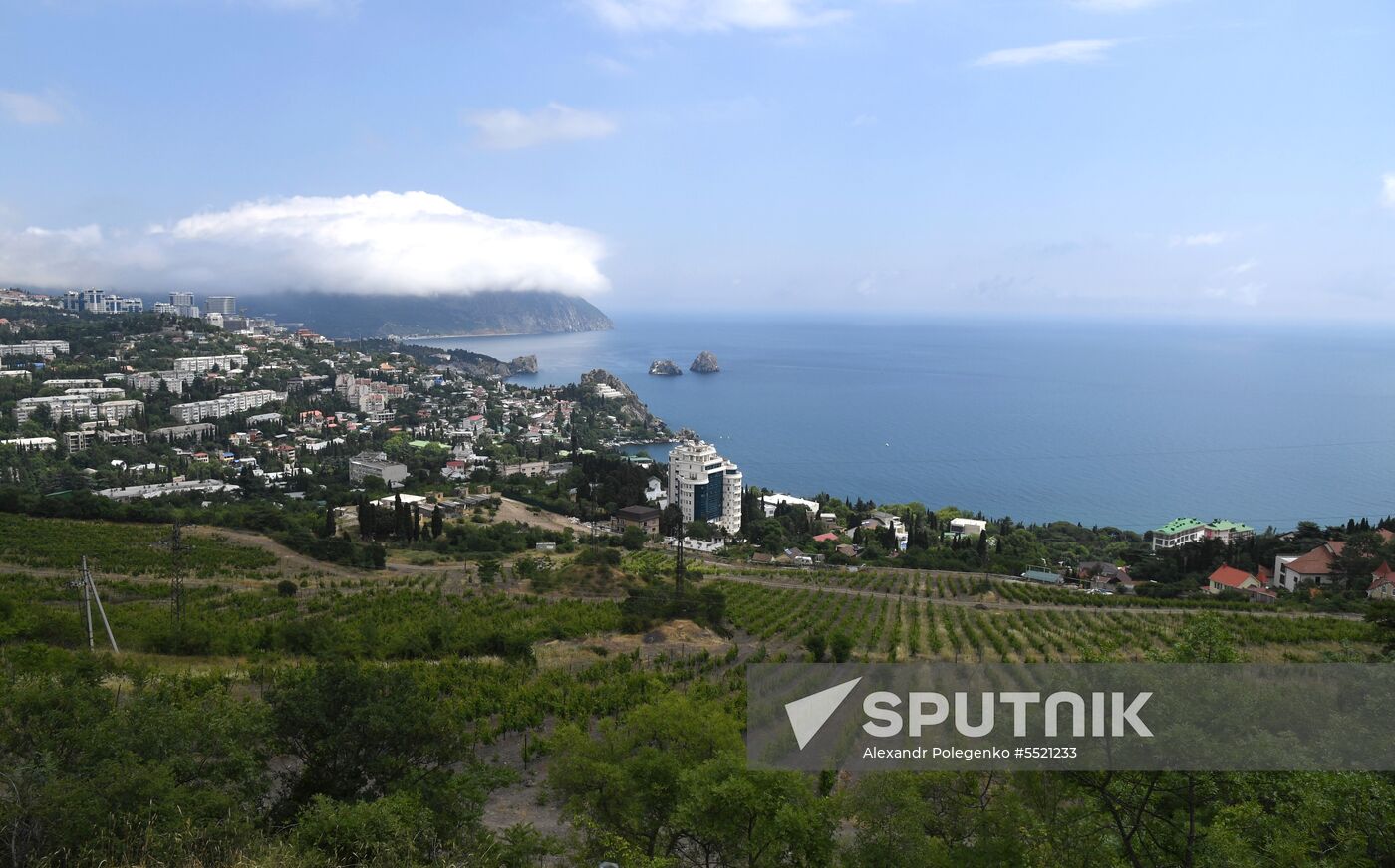Mount Ayu-Dag in Crimea