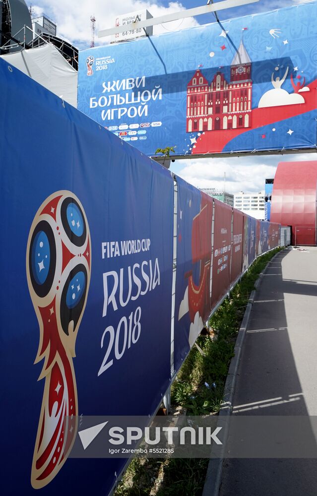 Russia World Cup Preparations Kaliningrad