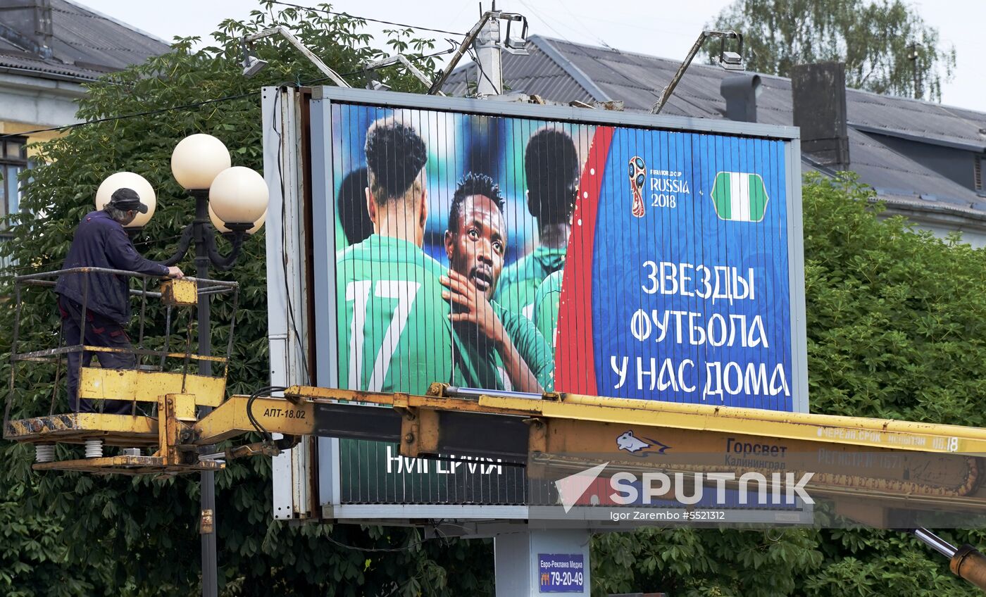 Russia World Cup Preparations Kaliningrad