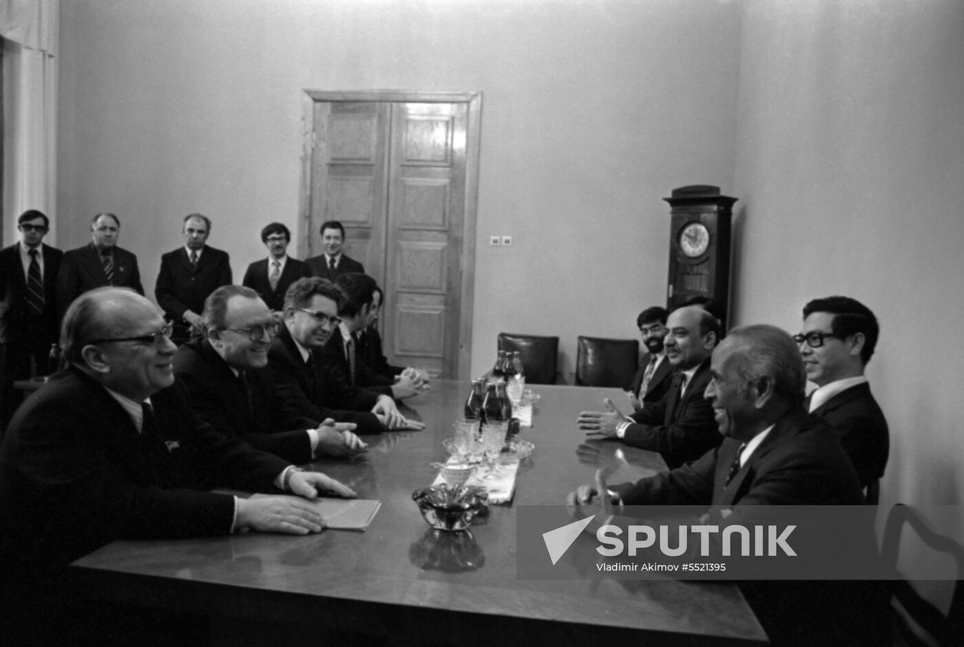 Minister for Foreign Affairs of Singapore Sinnathamby Rajaratnam visits USSR