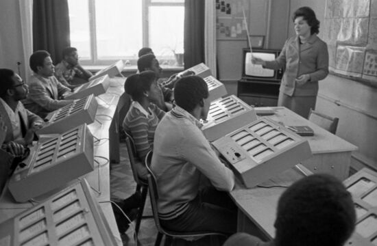 Nigerian students at Voronezh Polytechnic Institute