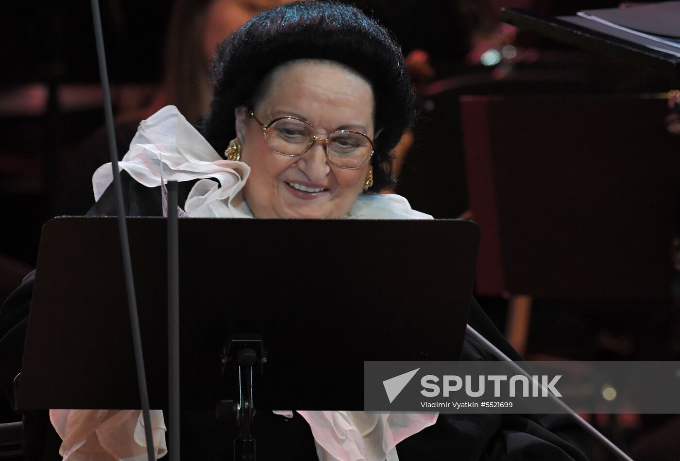 Montserrat Caballe's concert in Kremlin