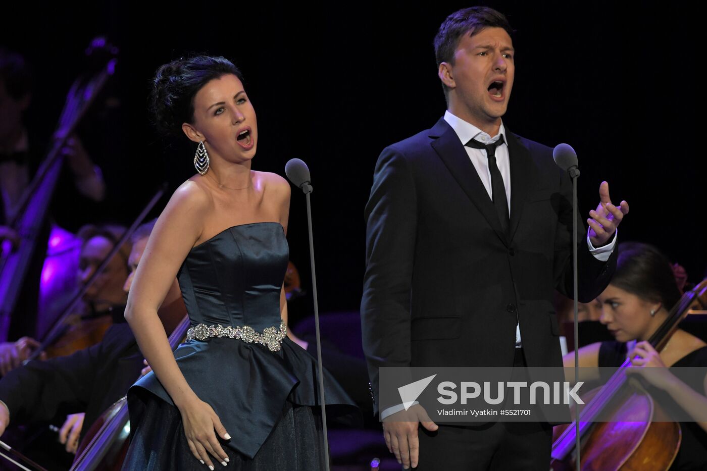 Montserrat Caballe's concert in Kremlin