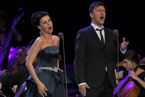 Montserrat Caballe's concert in Kremlin