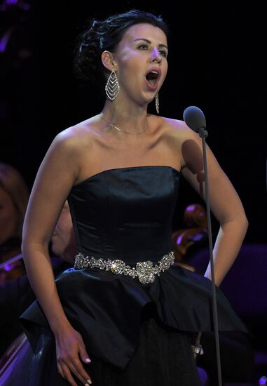 Montserrat Caballe's concert in Kremlin