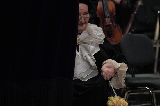 Montserrat Caballe's concert in Kremlin