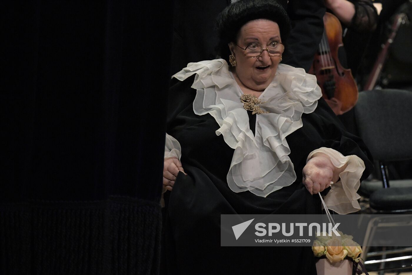 Montserrat Caballe's concert in Kremlin