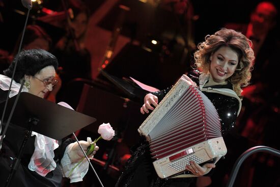 Montserrat Caballe's concert in Kremlin