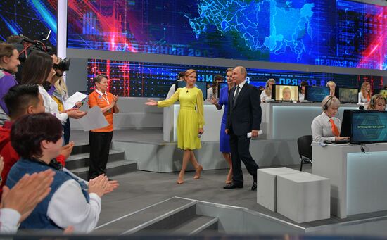 Direct Line with Vladimir Putin