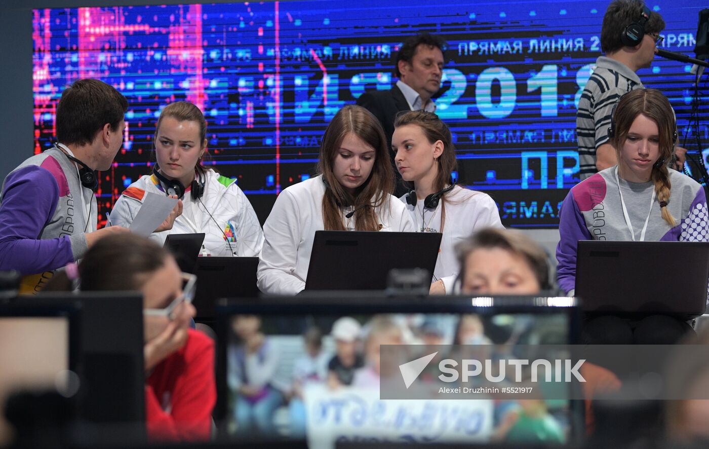 Direct Line with Vladimir Putin