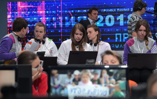 Direct Line with Vladimir Putin